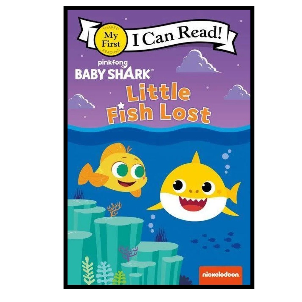 BUNDLE & SAVE 🐟 Baby Shark 'Little Fish Lost' Children's Softcover Book